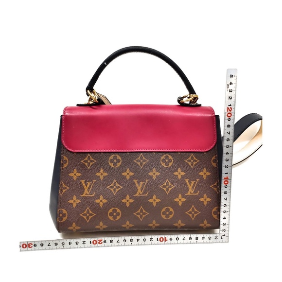 Louis Vuitton Cluny BB Monogram with Red Leather - Picture 3 of 12